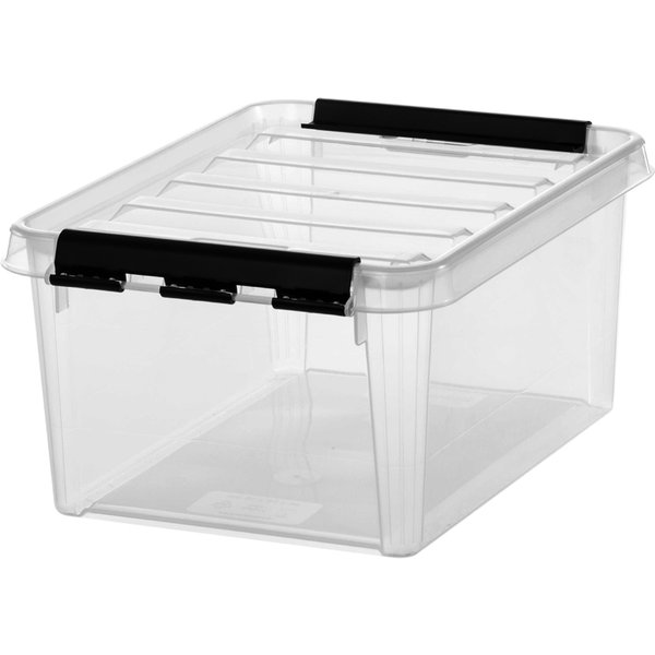 smartstore Aufbewahrungsbox CLASSIC 8 L, Clips: schwarz