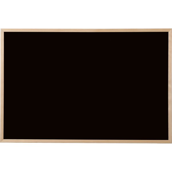 Bi-Office Kreidetafel, Naturholz, schwarz, 400 x 300 mm