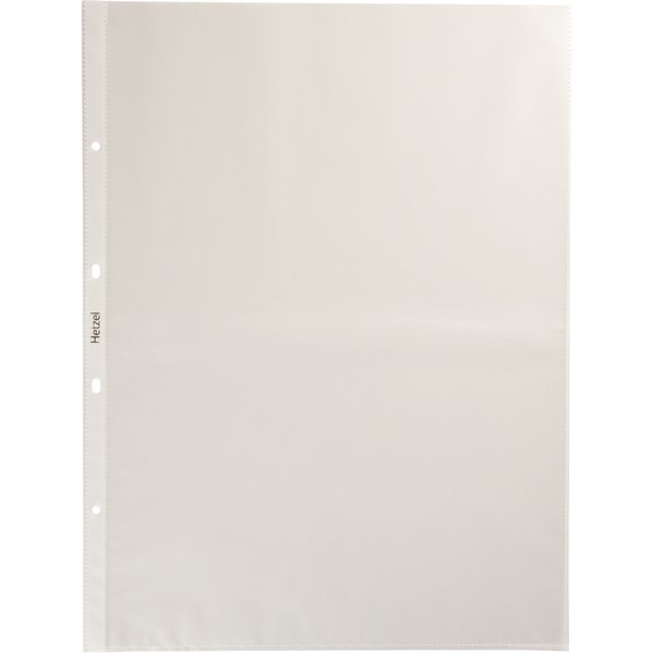 HETZEL Prospekthülle Standard, A3 hoch, PP, genarbt, 0,08 mm