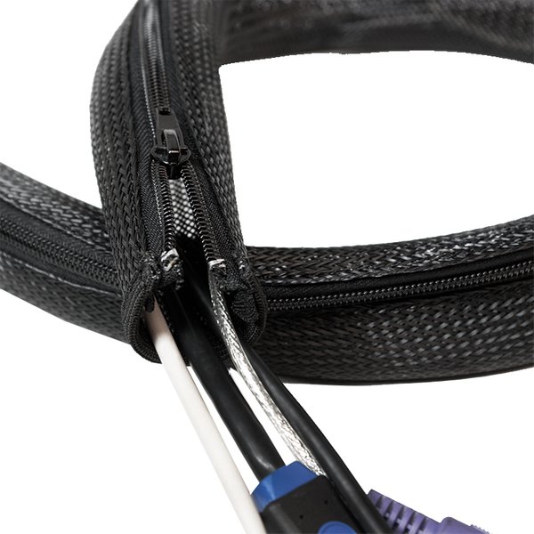 LogiLink Kabelbündler, 2,0 m, Kapazität: 30 mm, schwarz
