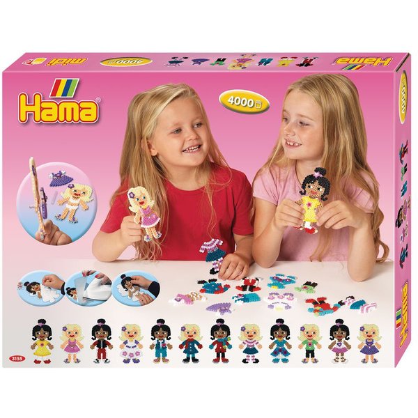 hama bügelperlen Midi , Anziehpuppen, , Geschenkpackung-image