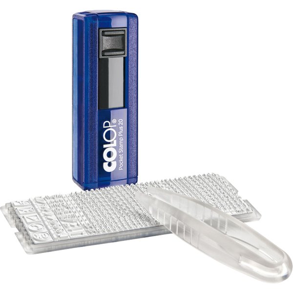 COLOP Taschenstempel , D-I-Y Sets, Pocket Stamp Plus 20 Set