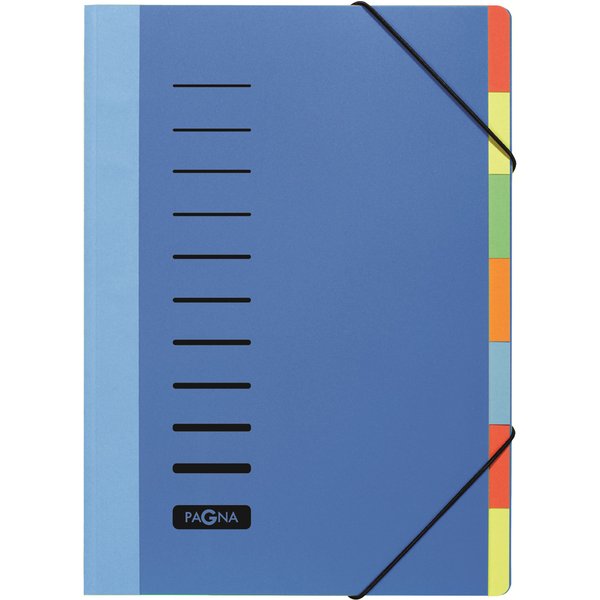 PAGNA Ordnungsmappe DESKORGANIZER Lucy Colors, blau