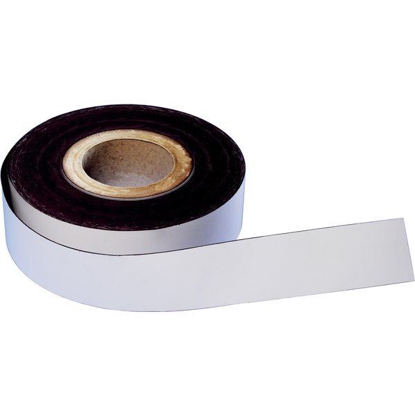 magnetoplan Magnetband, PVC, weiß, 35 mm x 30 m