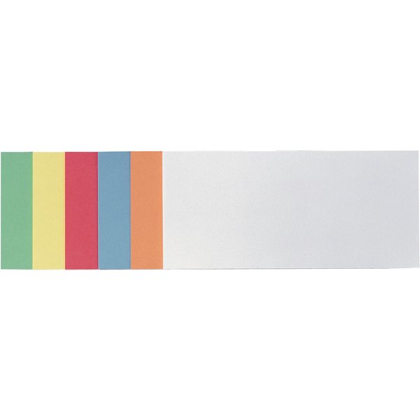FRANKEN Moderationskarte, Rechteck, 205 x 95 mm, rot