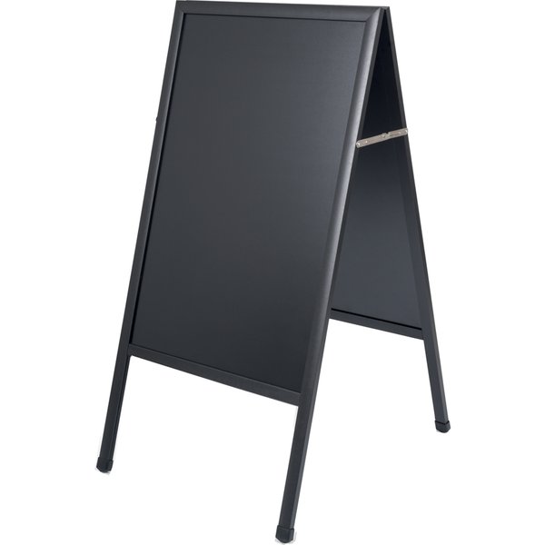 Bi-Office Kundenstopper, mit Kreideoberfläche, schwarz