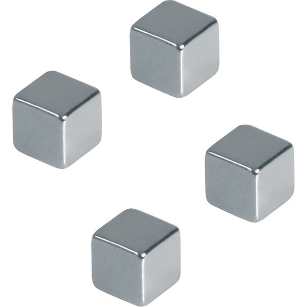 FRANKEN Neodym-Magnetwürfel, Maße: 10 x 10 x 10 mm, chrom
