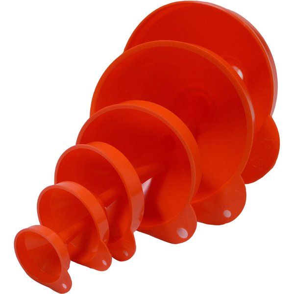 IWH Trichter-Set, 6-Teilig, Orange-image