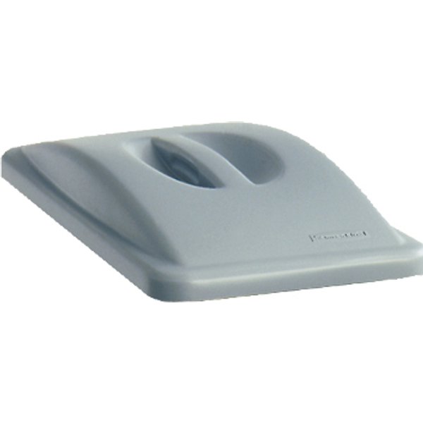 Rubbermaid Deckel Slim Jim mit Griff, grau