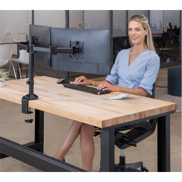 Fellowes Doppel-Monitorhalterung Reflex, Armlänge: 387 mm