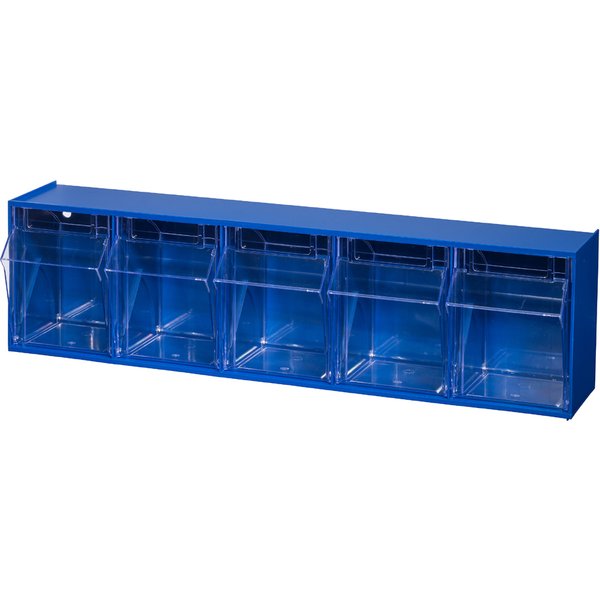 allit Kleinteilemagazin VarioPlus ProFlip 9, blau