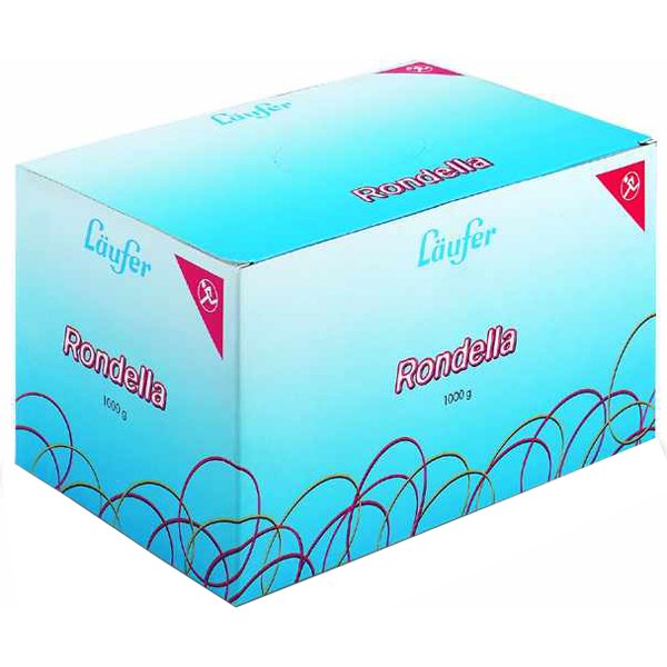 Läufer Gummiringe Rondella Im Karton, Rot, 65 Mm, 500 G-image