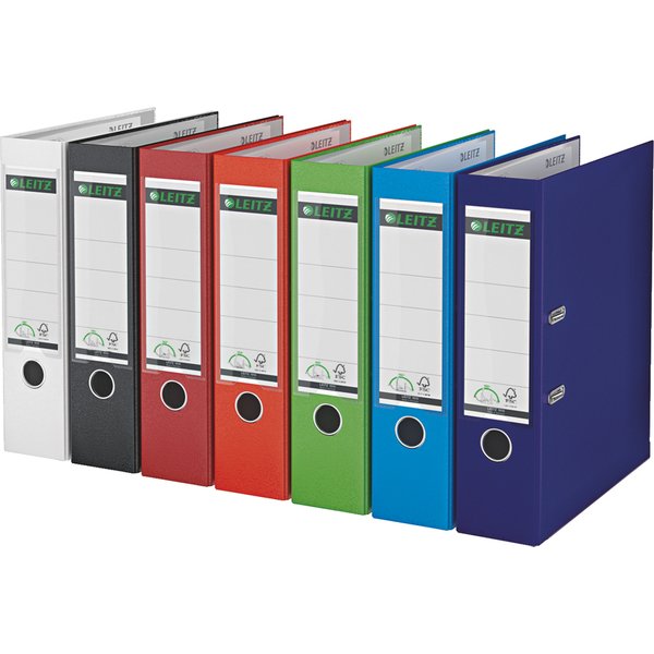 LEITZ 180 Grad Ordner, DIN A4, 80 mm, grün