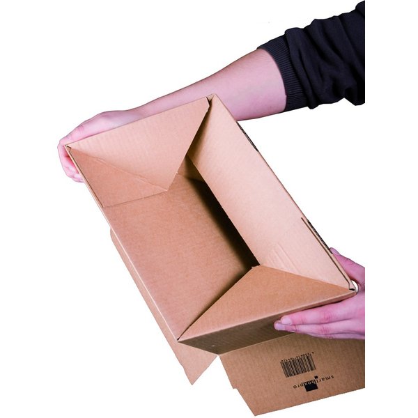 SMARTBOXPRO Blitzbodenkarton, (B)160 x (T)130 mm, SK, braun