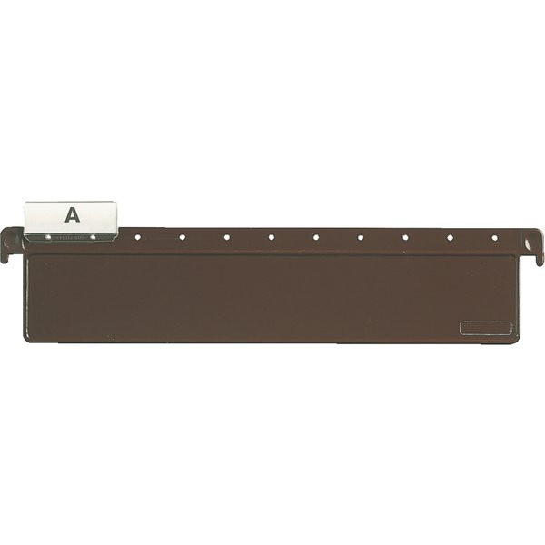 LEITZ Hänge-Leitkarte für SERIE 18 Hängeregistratur, braun