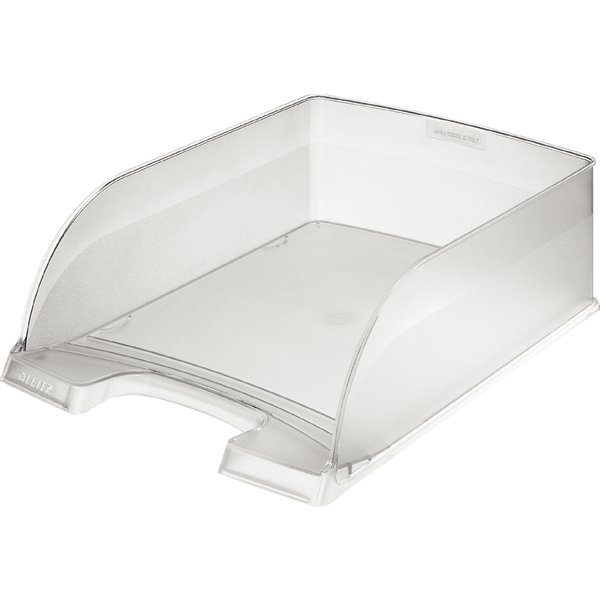 LEITZ Briefablage Plus Jumbo, DIN A4, Polystyrol, frost