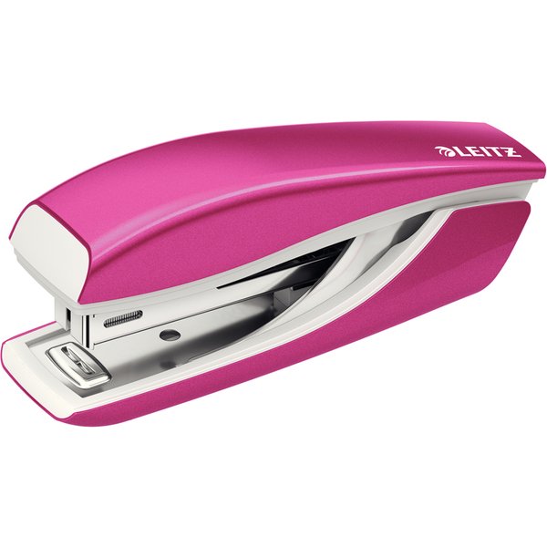 Leitz Mini-HeftgeräT Nexxt WOW 5528, Pink, Karton-image