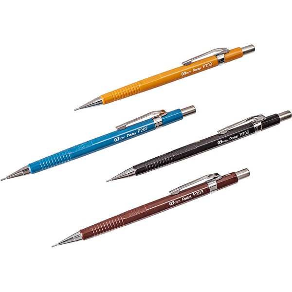 Pentel Druckbleistift P207, blau, Minenstärke: 0,7 mm