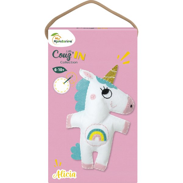 My Mandarine Nähset , Little Couz, In, , Einhorn Alicia