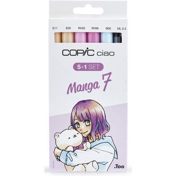 Copic Marker Ciao, 5+1 Set , Manga 7,-image
