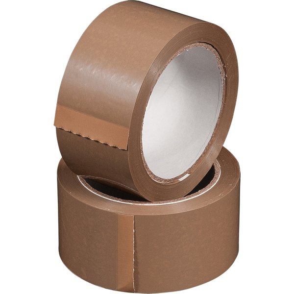 HAPPEL Verpackungsklebeband, PVC, 50 mm x 66 m, braun