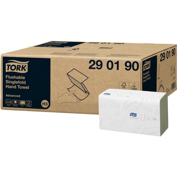 TORK Handtuchpapier, 230 x 230 mm, weiß, Z-Falz
