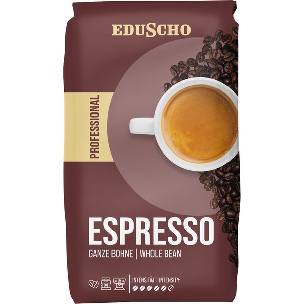 Eduscho Kaffee , Professional Espresso, , ganze Bohne