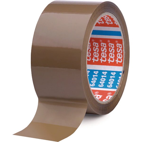 tesa Verpackungsklebeband 64014, 50 mm x 66 m, transparent