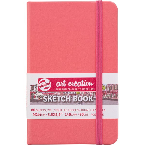 ROYAL TALENS Skizzenbuch Art Creation, 130 x 210 mm, rot