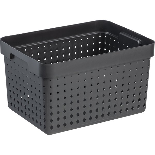 NHG Aufbewahrungskorb SEOUL BASKET L, schwarz