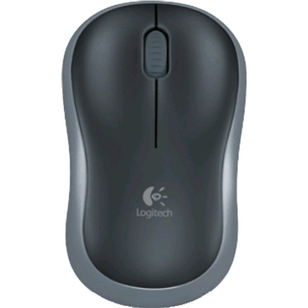 Logitech Optische Maus M185, Kabellos, Grau-image