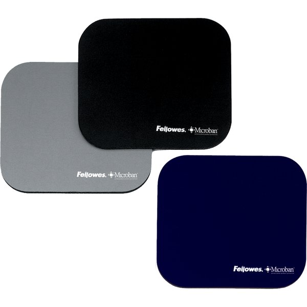 Fellowes Maus Pad Microban, aus Neopren, silber