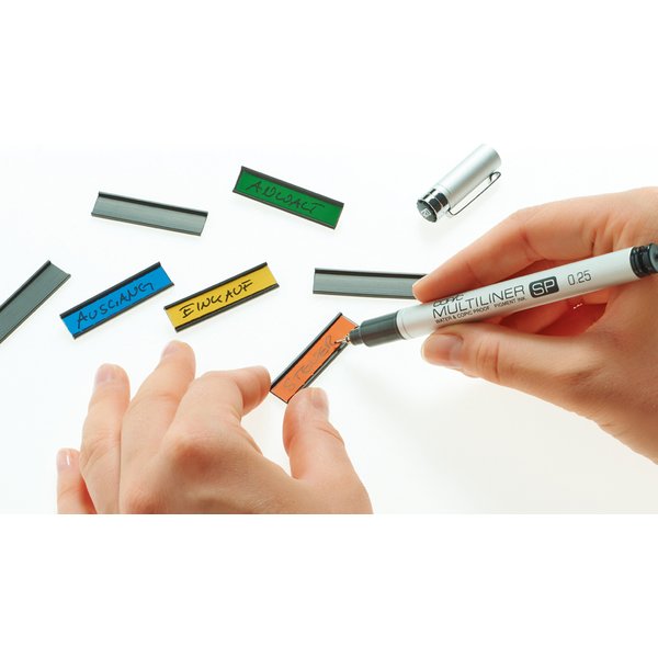 magnetoplan magnetoflex U-Profile, 50 x 10 mm, schwarz
