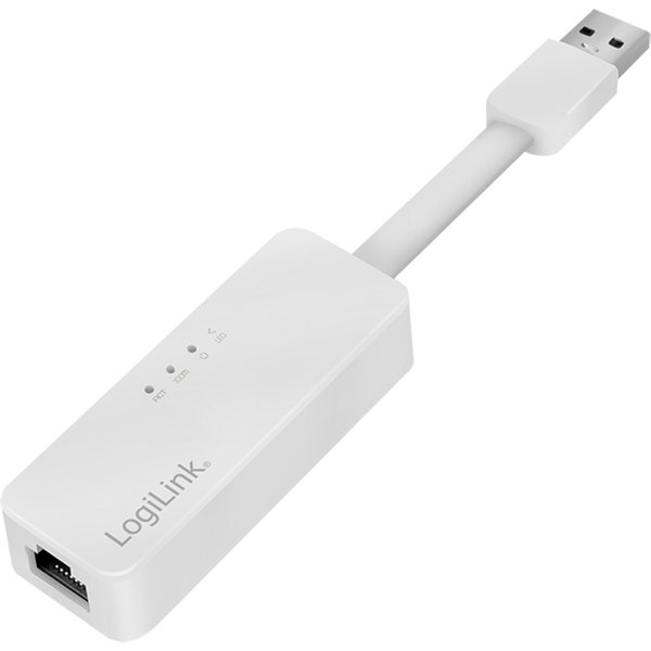 LogiLink USB 2.0 auf RJ45 Fast Ethernet Adapter, weiß