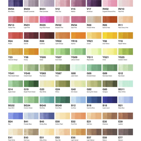 Copic Marker Classic, 72Er Set 3-image