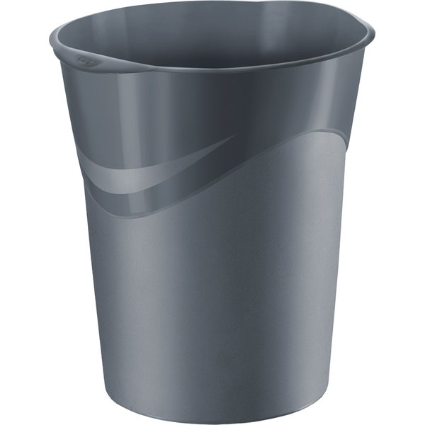 CEP Papierkorb CepPro, 14 Liter, grau