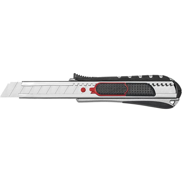 WEDO Cutter 2-in-1, Klinge: 18 mm, schwarz/rot
