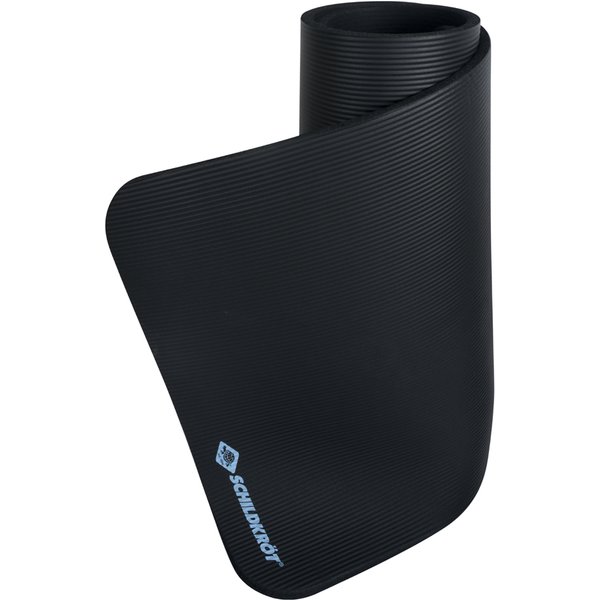 SCHILDKRÖT Fitnessmatte, 15 mm, schwarz
