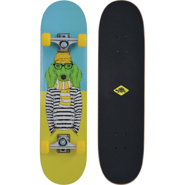 SCHILDKRÖT Skateboard Kicker 31, Green Dog
