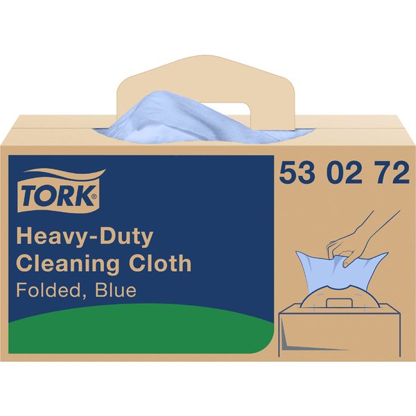 TORK Allzweck-Reinigungstücher, 415 x 355 mm, blau