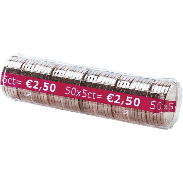 RESKAL Münzhülsen THE CONTAINER, für 50 x 0,05 EUR