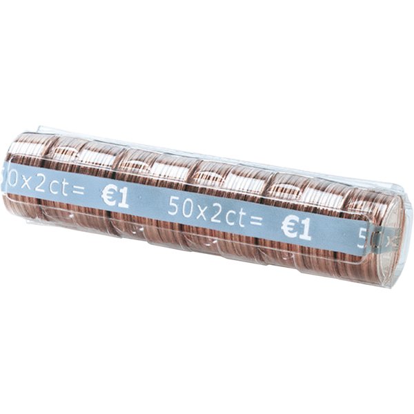 RESKAL Münzhülsen THE CONTAINER, für 50 x 0,02 EUR