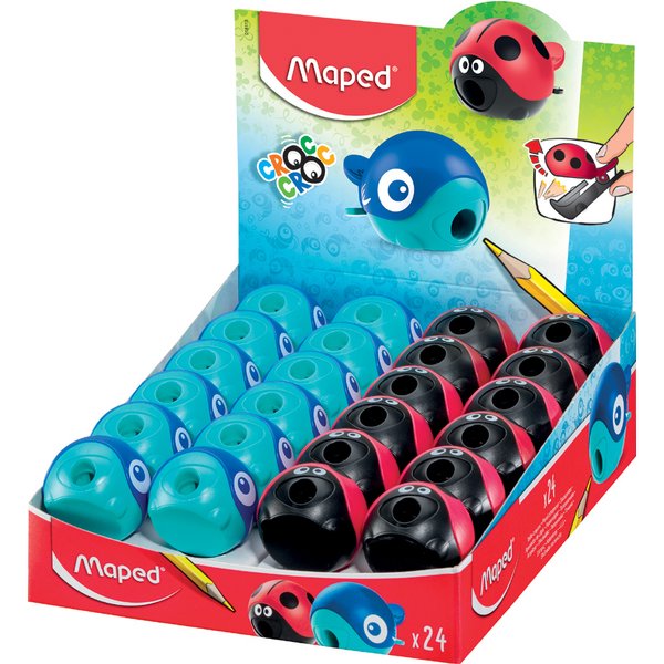 Maped Spitzdose Croc Croc Easy, 24Er Display-image