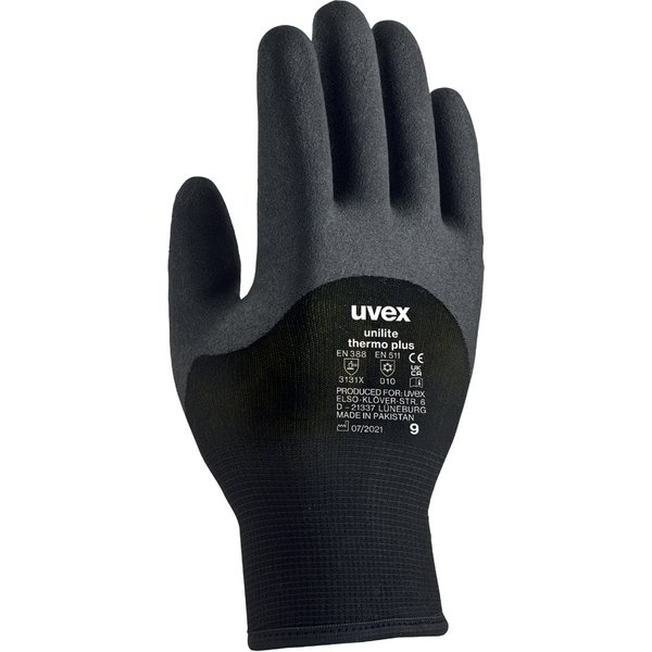 uvex Kälte-Schutzhandschuh unilite thermo plus, Größe 9