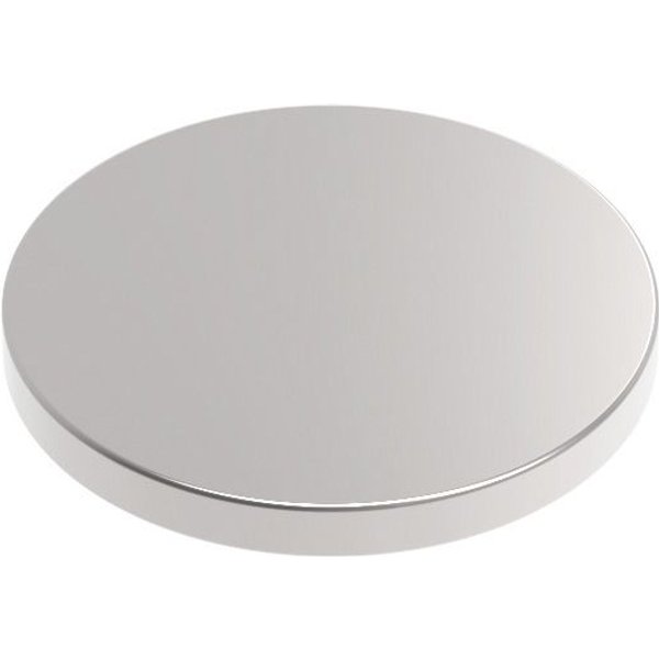 MAUL Neodym-Scheibenmagnet, 8 mm, Haftkraft: 2,4 kg, silber