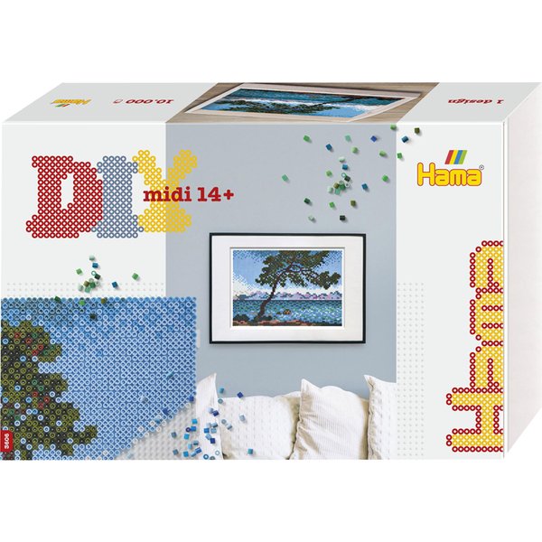 hama bügelperlen Midi Art , Claude Monet, , Geschenkpackung-image