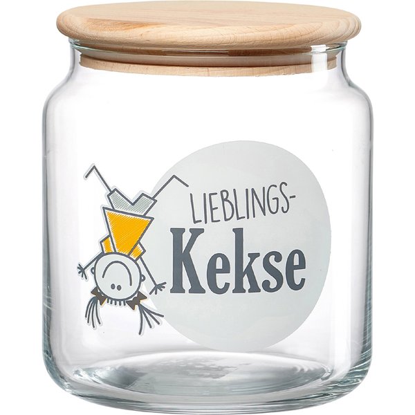 Ritzenhoff & Breker Vorratsglas LIEBLINGSKEKSE, 1,1 Liter