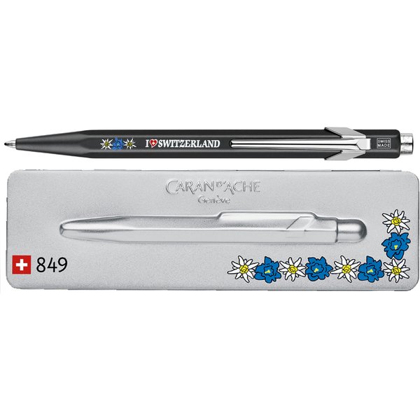 CARAN D, ACHE Druckkugelschreiber 849 EDELWEISS