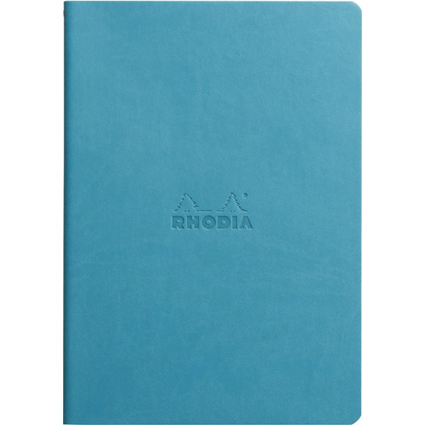 RHODIA Notizheft RHODIARAMA, DIN A5, liniert, türkis