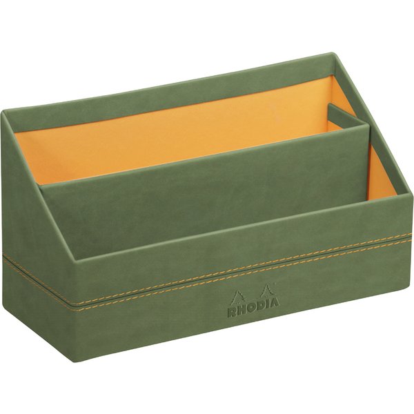 RHODIA Briefhalter RHODIARAMA, 2 Fächer, salbei